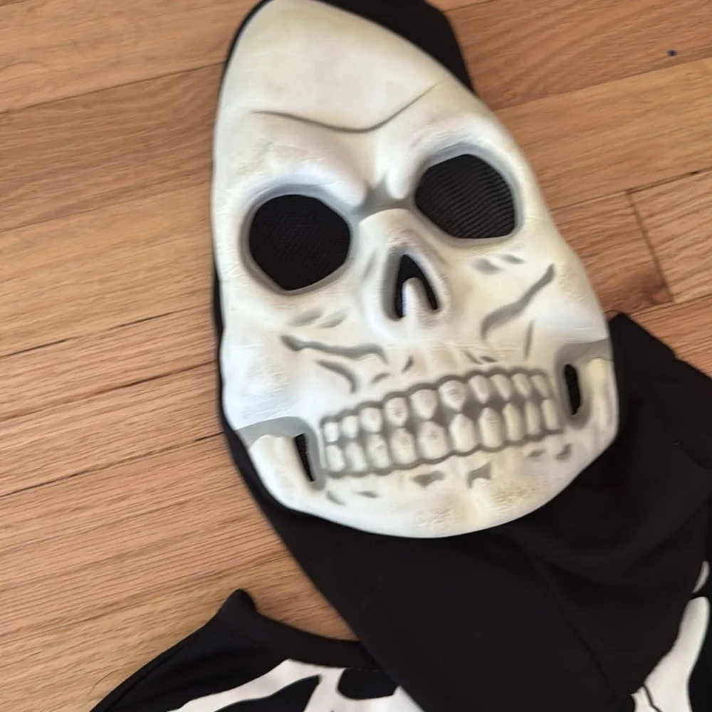 Kids Skeleton Halloween Costume